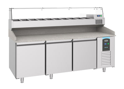 PIZZA COUNTER 3 DOORS