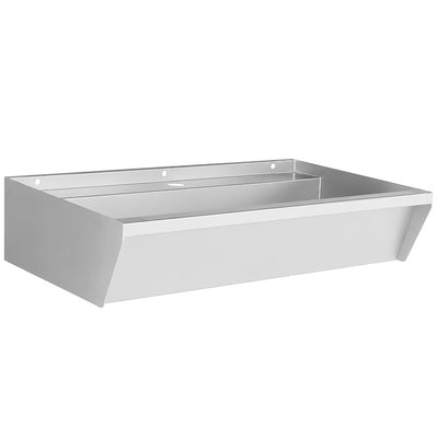 WASH BASIN SS 1 TAP 600X360X135MM