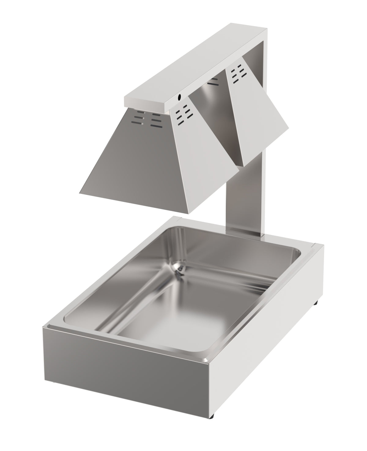 Varmelampe 2 lamper med GN1/1