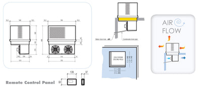 ROOF-TOP NEGATIVE MOUNTED UNIT 4,8-7 M3
