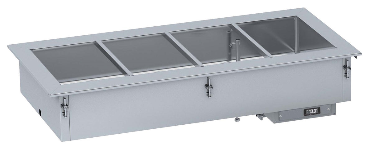 DROP-IN BAIN-MARIE UNIT 3/1 - MANUAL WATER FILLING
