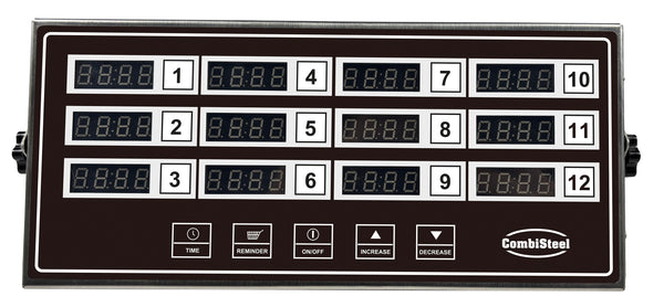 DIGITAL KITCHEN TIMER 12 CHANNELS DKT-12