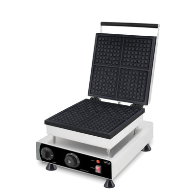 WAFFLE MAKİNESİ 4 PARÇA KARE WAFFLE
