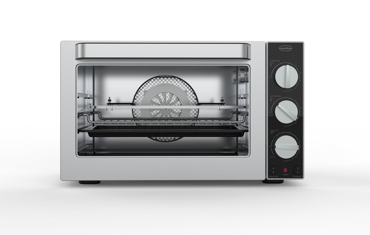 El. konvektionsovn med rotisserie funktion