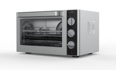 El. konvektionsovn med rotisserie funktion