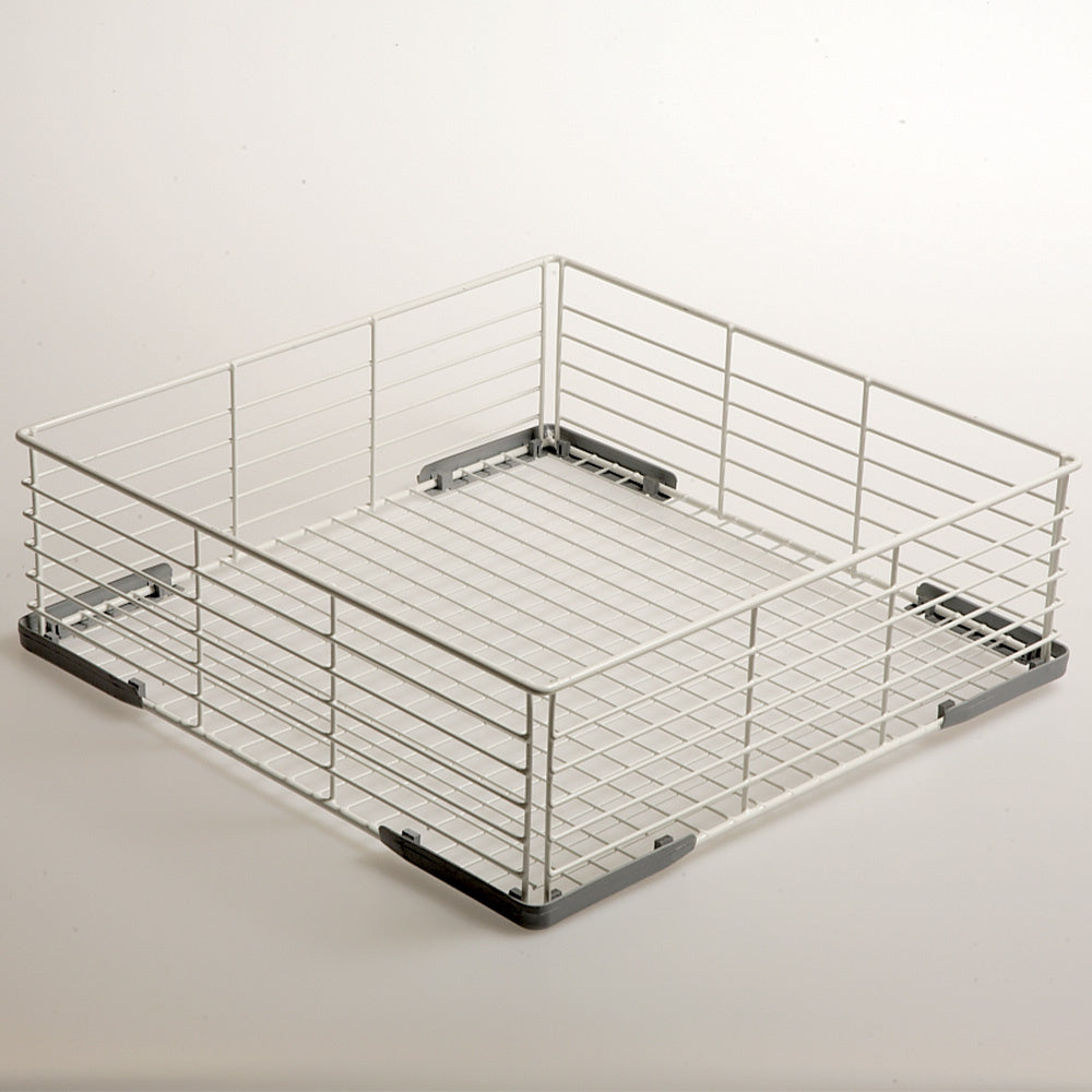 Kurv til glas i rilsaniseret stål