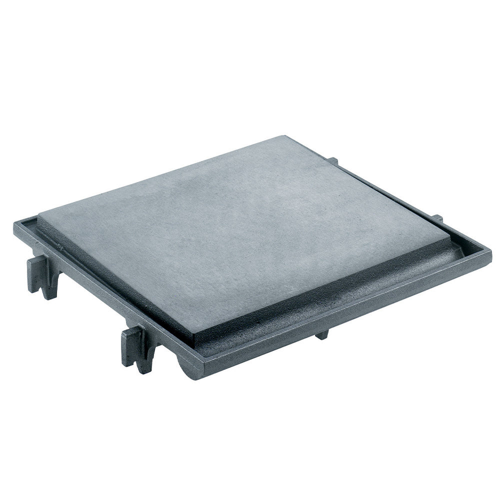 Glatt stegeplade, 1 blus
