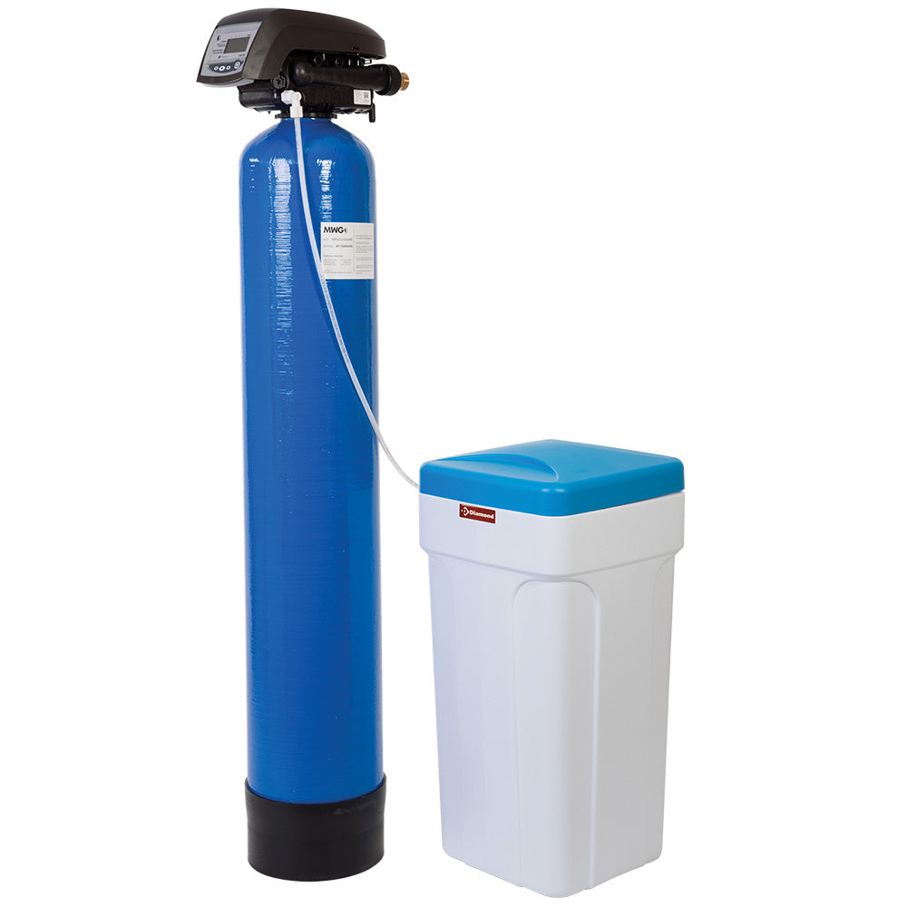 Chrono-volumetrisk vandblødgører, 50 L., med ekstern beholder