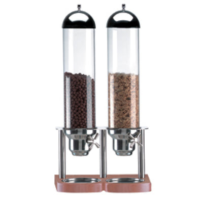 Cereal dispenser, 2x 5 liter, med portionssystem