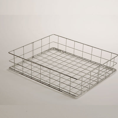 Standard rustfrit stål kurv til grydeopvask