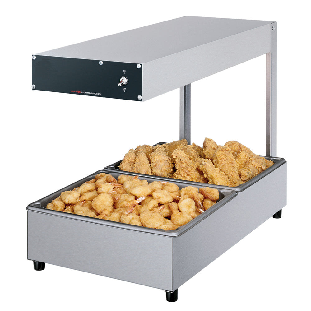 Food heater to put down, infrared, GN 1/1 tray