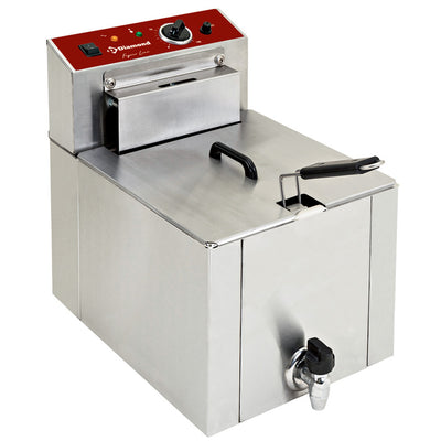 Elektrisk bordfriture "S-POWER" 12 liter + vandhane