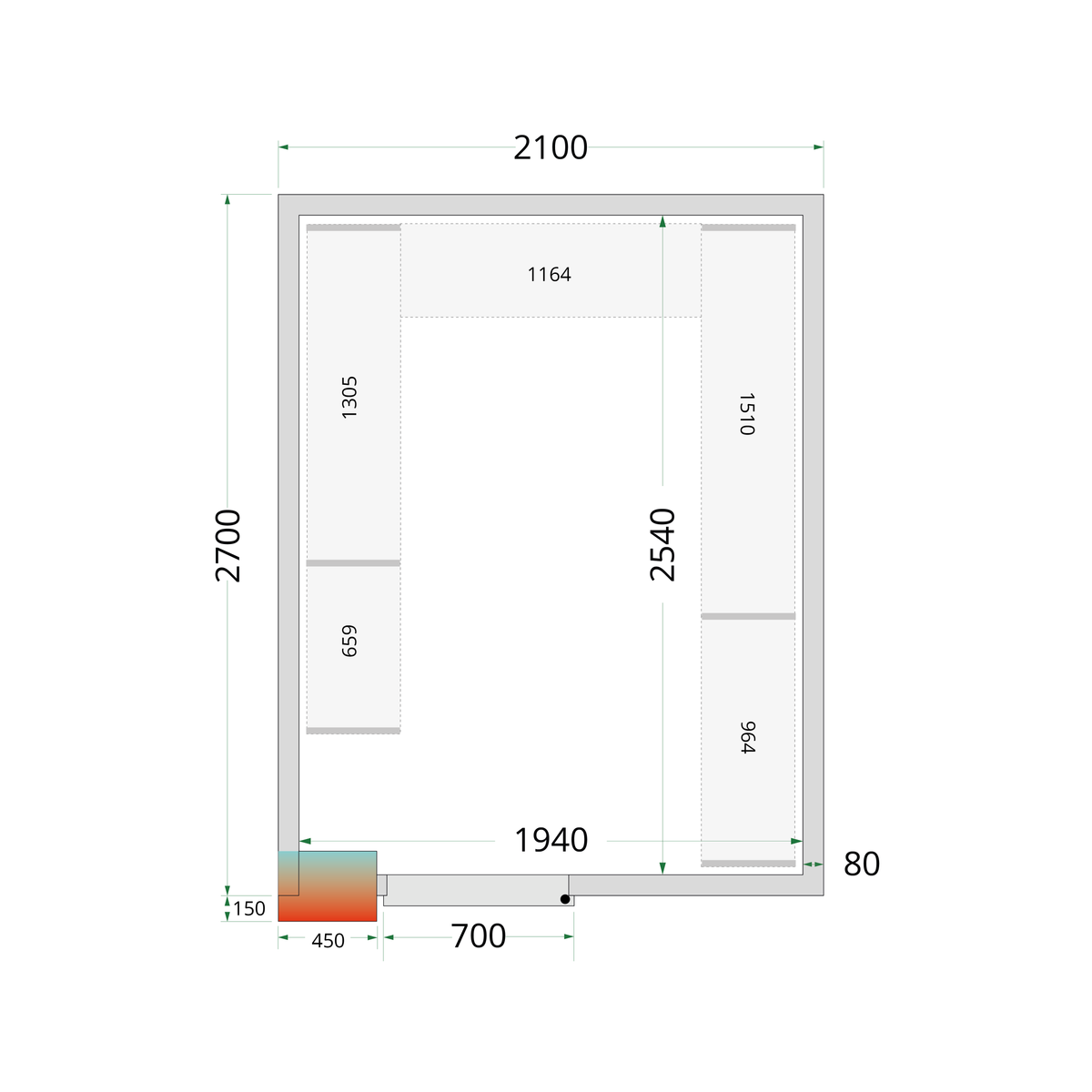 Shelf Rack System Kit (45720)