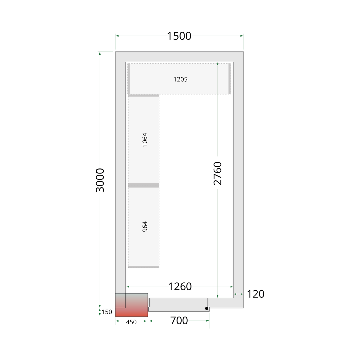 Shelf Rack System Kit