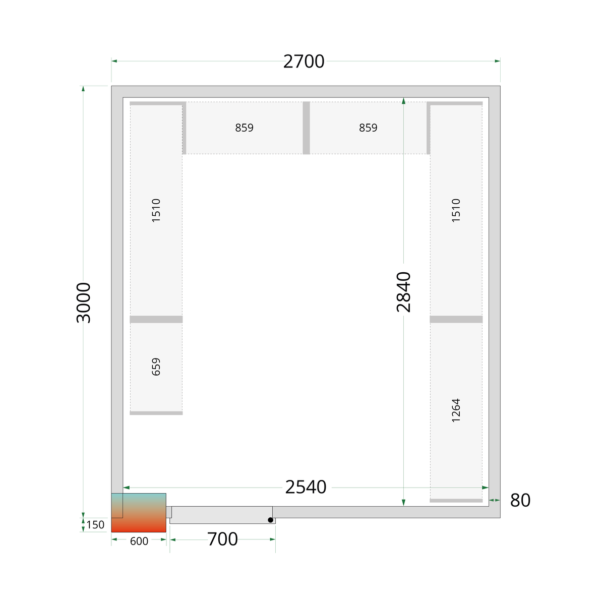 Shelf Rack System Kit (46216)