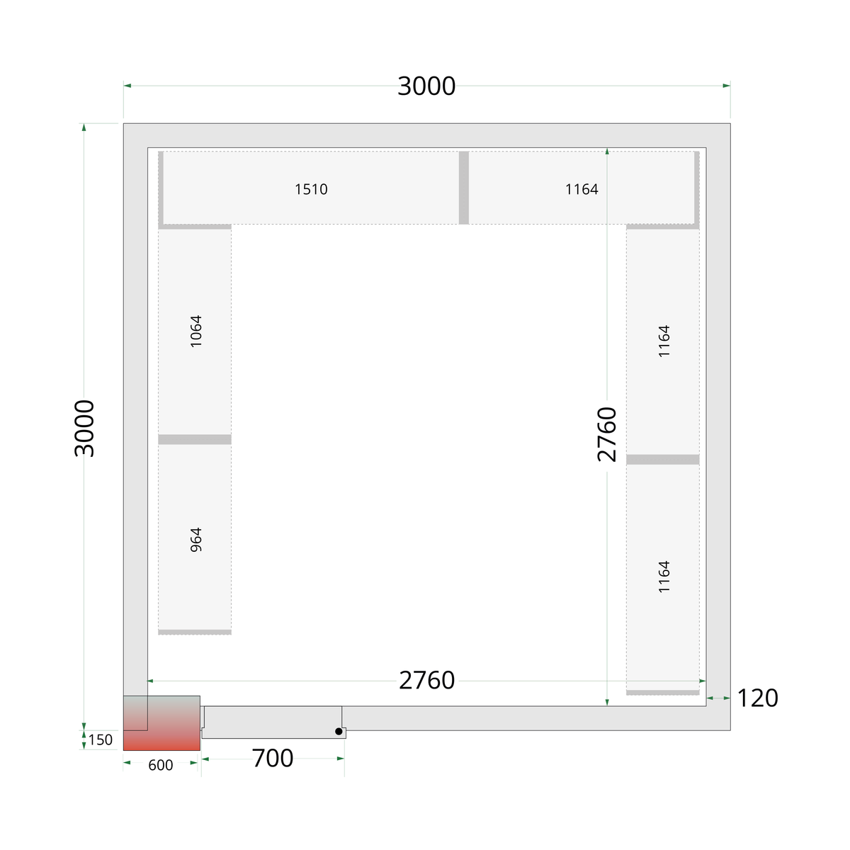 Shelf Rack System Kit (46233)