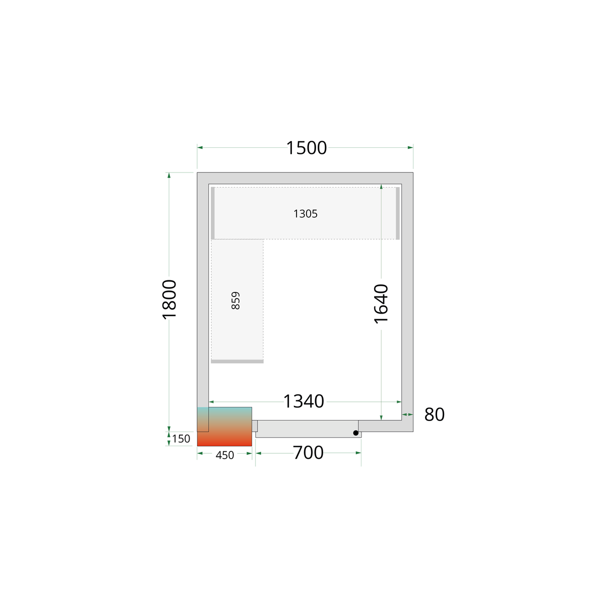 Shelf Rack System Kit