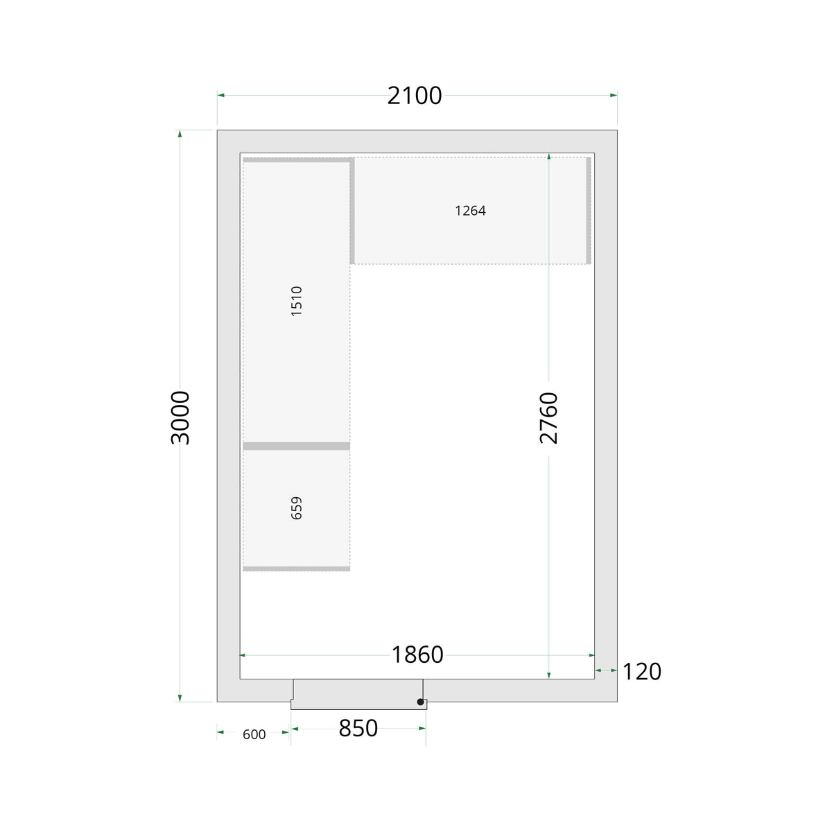 CR 210x300x220 WD