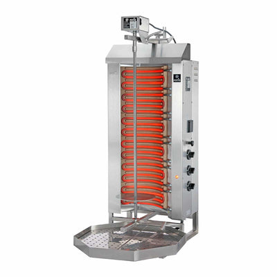 Potis E3-S – Kebabgrill/gyros til El, motor top, 50 kg