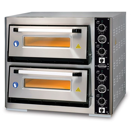 Mini pizzaovn 2 X 6 Elektrisk