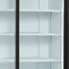 2-door display cooler with canopy FSC890S