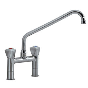 Mixing faucets with 2-holes