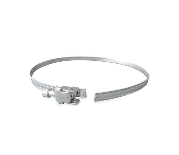 Hose ring for round flexible duct