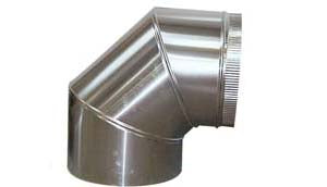 Round elbow 90º