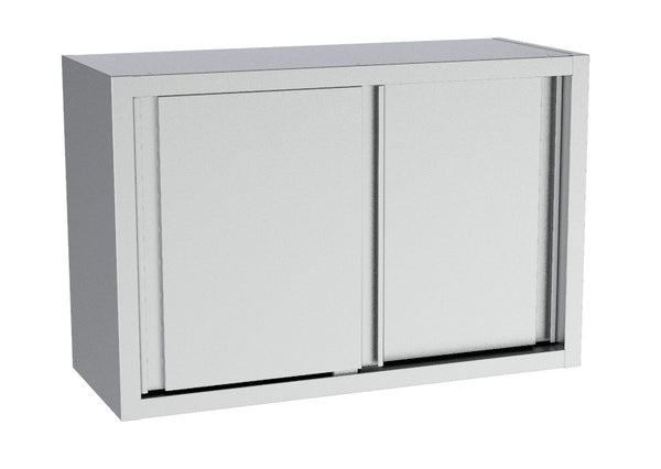 Wall cupboards with sliding doors