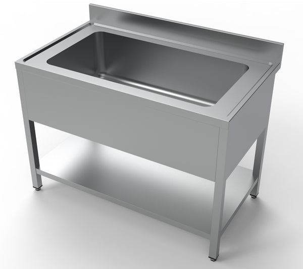 Sink units with large sink