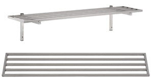 Stainless steel tube shelves