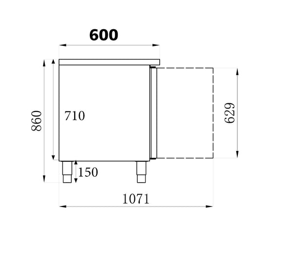 Refrigerated counters