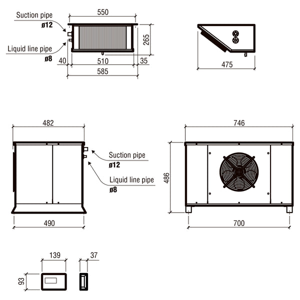 Split type