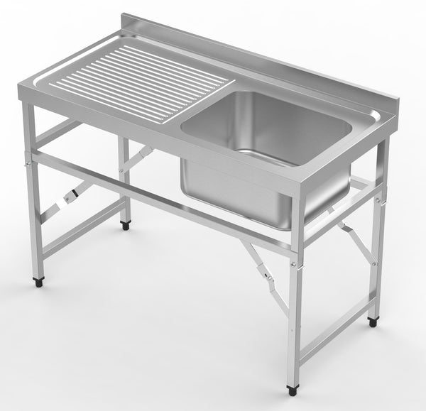 Sink units without shelf