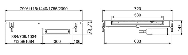 Ceramic top units