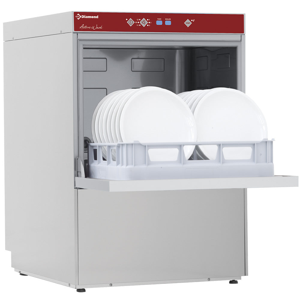 Opvaskemaskine & redskaber, tallerkener 600x400, kurve 500x600 mm + Kit drænpumpe