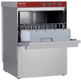 Glasopvasker og opvasker firkantet kurv 450x450 mm + blødgører