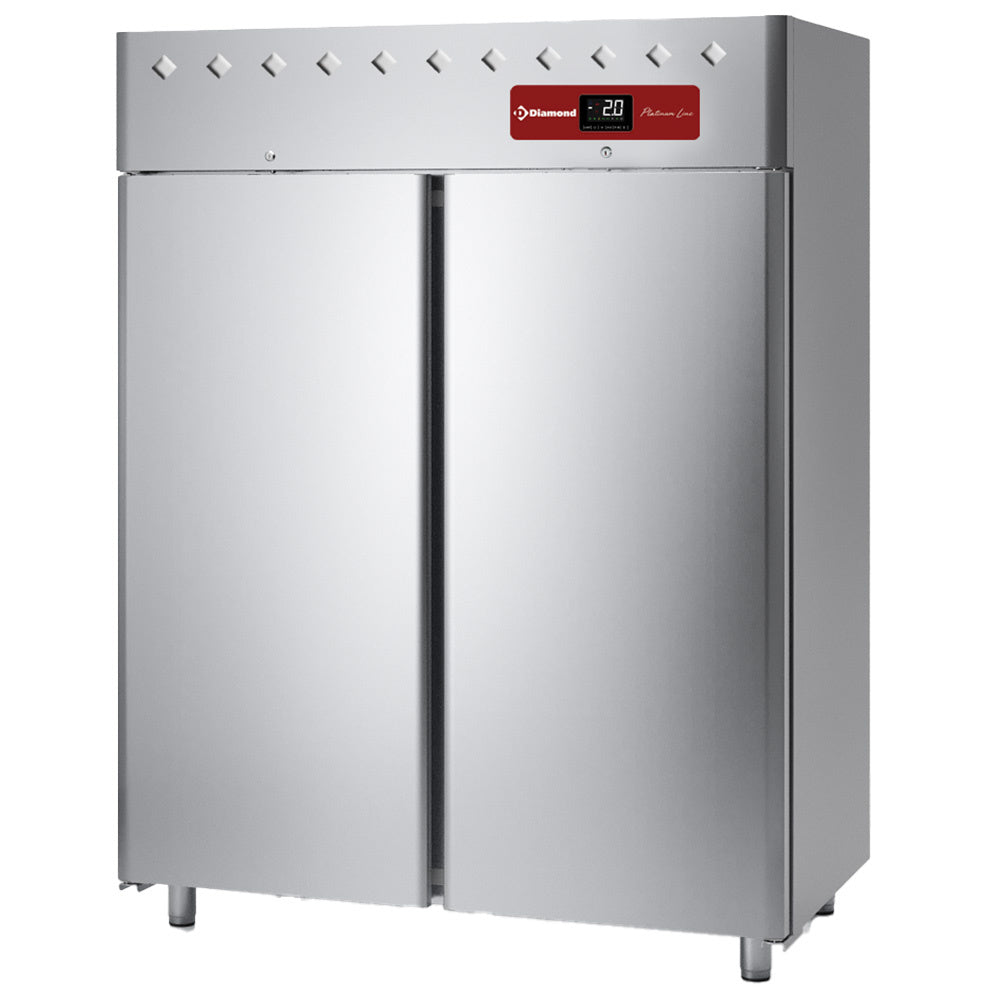 Ventilated refrigerator 1400 liters, 2 doors GN 2/1