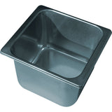 Rustfrit stål bakke 2,5 liter