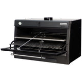 Charcoal oven-BBQ, GN 2/1 + GN1/1 (120 Kg/h)/Black