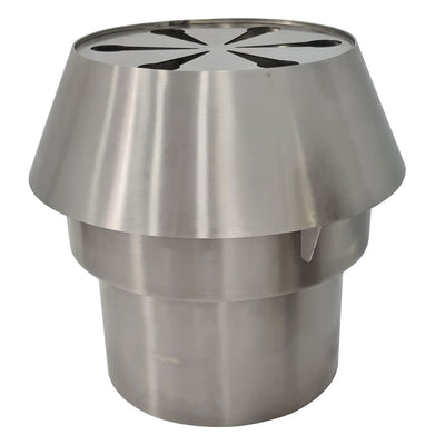 Firewall kit + rustfrit stål skorsten cap (CBQ-120)