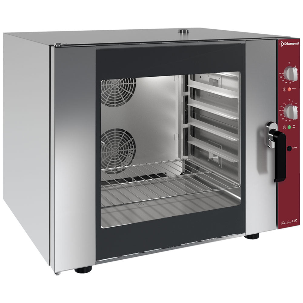 Electric convection oven, 6x GN 1/1 + manual humidifier
