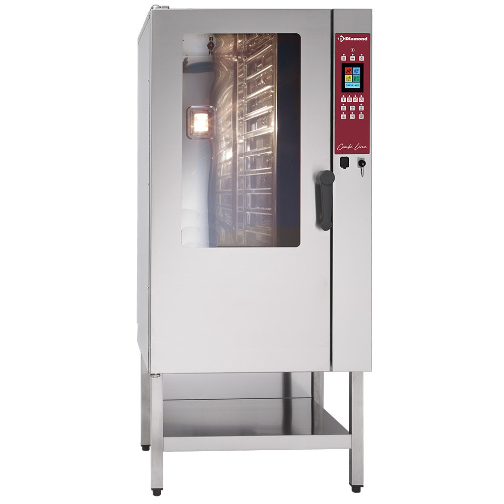 Elektrisk ovn TOUCH SCREEN damp/konvektion, 15x GN 1/1 - SELVRENSENDE