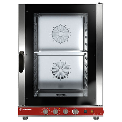 Electric oven steam/convection, 10x GN 1/1 mechanical, 780x910x1090 mm