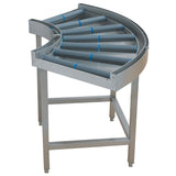 Curved roller conveyor 90°