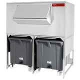 Storage baskets + trolleys 2x 108 kg