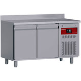 Vægmonteret ventileret køletabel, 2 døre GN 1/1, 260 liter
