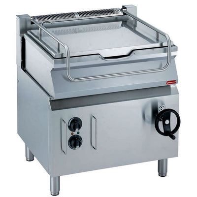 Electric tumbling frying pan, ‘’Duomat’’ basin 60 liters, on board