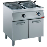 Electric fryer basin in 