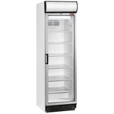 Static/ventilated negative T° display, 380 liters, light box